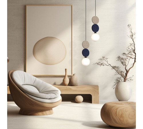 Подвесной светильник Eurosvet Olaf 40074/1 синий a069183