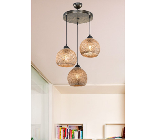 Подвесной светильник Toplight Lizbeth TL1612R-03DB Подвесной светильник Toplight Lizbeth TL1612R-03DB