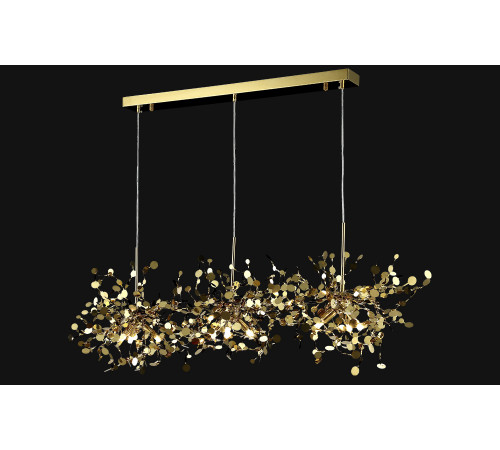 Подвесной светильник Crystal Lux GARDEN SP3х3 L1200 GOLD Подвесной светильник Crystal Lux GARDEN SP3х3 L1200 GOLD
