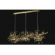 Подвесной светильник Crystal Lux GARDEN SP3х3 L1200 GOLD