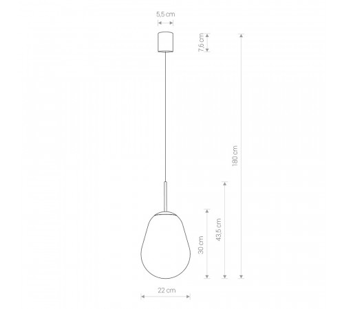 Подвесной светильник Nowodvorski Pear S 7800 Подвесной светильник Nowodvorski Pear S 7800
