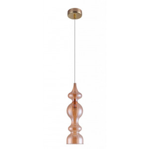 Подвесной светильник Crystal Lux Iris SP1 A Amber