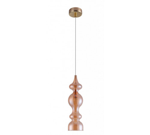 Подвесной светильник Crystal Lux Iris SP1 A Amber Подвесной светильник Crystal Lux Iris SP1 A Amber