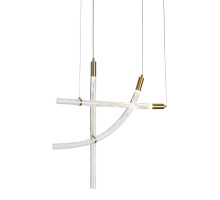 Подвесной светильник Delight Collection OB2412-3 gold/clear