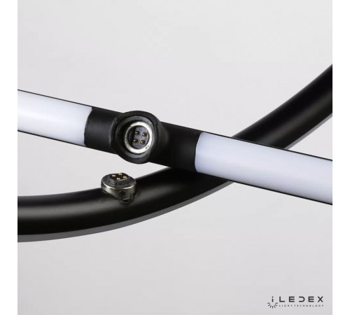 Подвесной светодиодный светильник iLedex Zoom 10339P/A2-35W-3000K BK-WH Подвесной светодиодный светильник iLedex Zoom 10339P/A2-35W-3000K BK-WH