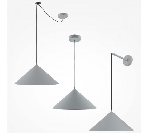 Подвесной светильник Maytoni Basic colors MOD167PL-01GR Подвесной светильник Maytoni Basic colors MOD167PL-01GR