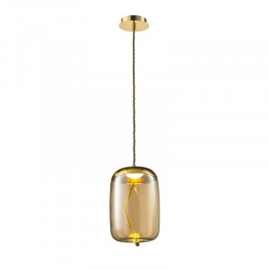 Подвесной светодиодный светильник Lumien Hall Avila LH4110/1PB-GD-AM