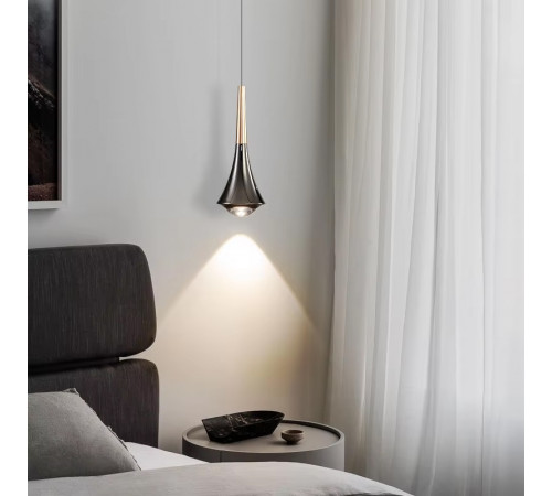 Подвесной светильник Delight Collection 8969P/1 gold/black Подвесной светильник Delight Collection 8969P/1 gold/black