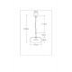 Подвесной светильник Arte Lamp Padova A2404SP-33AM