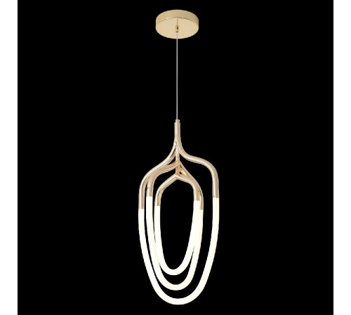 Подвесной светильник Crystal Lux PERA SP50W LED GOLD Подвесной светильник Crystal Lux PERA SP50W LED GOLD