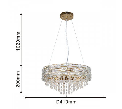 Подвесной светильник F-Promo Icicle 4251-6P Подвесной светильник F-Promo Icicle 4251-6P