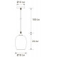 Подвесной светильник Arte Lamp Propus A4344SP-1PB