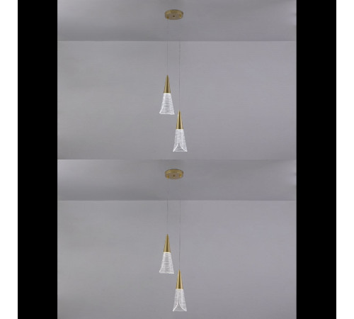 Подвесной светильник Natali Kovaltseva Triangle LED LAMPS 81117/2C Подвесной светильник Natali Kovaltseva Triangle LED LAMPS 81117/2C