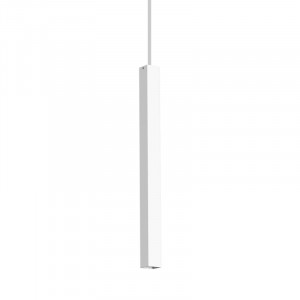 Подвесной светодиодный светильник Ideal Lux Ultrathin SP1 Small Square Bianco 194189