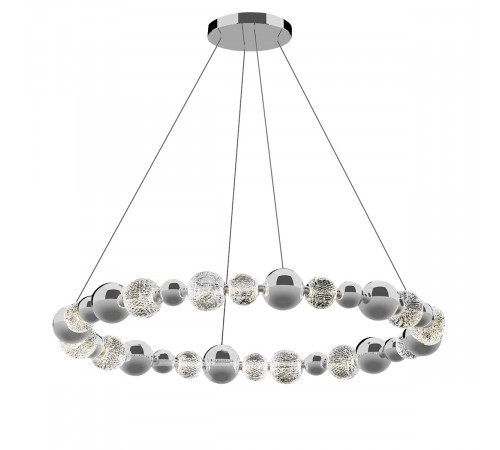 Подвесной светильник DeLight Collection Elliot Diamante MD21001002-1F chrome Подвесной светильник DeLight Collection Elliot Diamante MD21001002-1F chrome