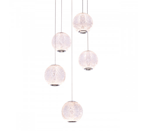 Подвесной светильник Delight Collection MD20001012 MD20001012-5A chrome Подвесной светильник Delight Collection MD20001012 MD20001012-5A chrome