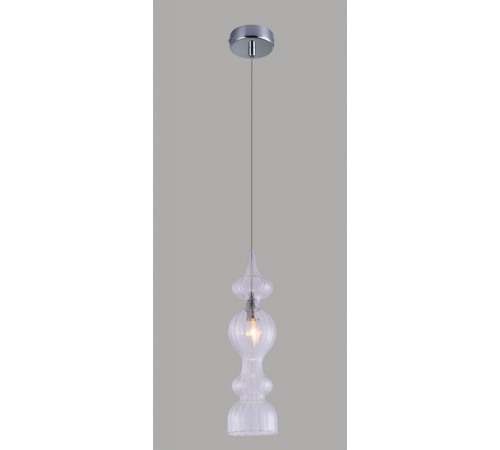 Подвесной светильник Crystal Lux Iris SP1 A Transparent