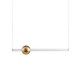 Подвесной светильник Delight Collection Orion 10053P/B1 gold