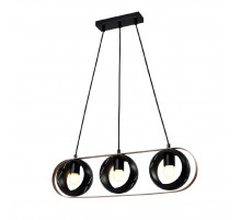 Подвесной светильник IMEX Rolf MD.21744-3-P-BK+CP