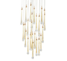 Подвесной светильник Delight Collection Teardrop OM801670-25-G