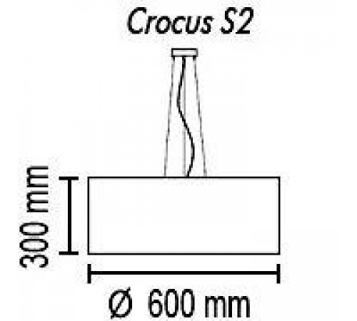 Подвесной светильник TopDecor Crocus Glade S2 01 334g Подвесной светильник TopDecor Crocus Glade S2 01 334g