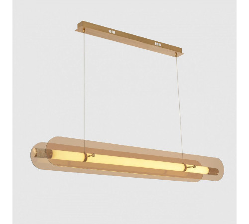 Подвесной светильник Crystal Lux AMARILLO SP70W LED BRASS Подвесной светильник Crystal Lux AMARILLO SP70W LED BRASS