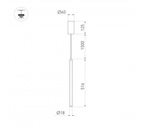 Подвесной светильник Arlight SP-JEDI-HANG-R18-6W Warm3000 (BK, 360 deg, 230V) 039534 Подвесной светильник Arlight SP-JEDI-HANG-R18-6W Warm3000 (BK, 360 deg, 230V) 039534