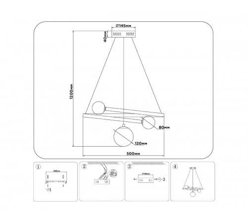 Подвесной светильник Ambrella Light Comfort LineTech FL66303 Подвесной светильник Ambrella Light Comfort LineTech FL66303