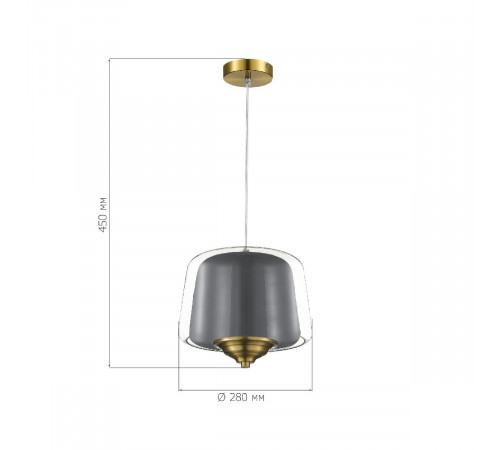 Подвесной светильник ST Luce Pandora SL6127.313.01 Подвесной светильник ST Luce Pandora SL6127.313.01