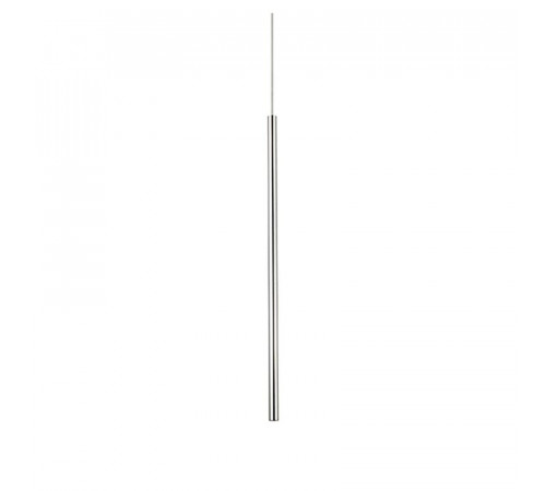 Подвесной светодиодный светильник Ideal Lux Ultrathin SP1 Big Round Cromo 164878 Подвесной светодиодный светильник Ideal Lux Ultrathin SP1 Big Round Cromo 164878