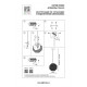 Подвесной светильник Lightstar Fermo 724114