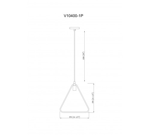 Подвесной светильник Moderli Miolla V10400-1P Подвесной светильник Moderli Miolla V10400-1P