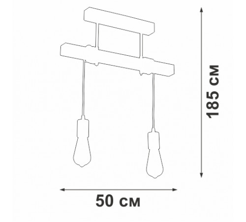 Подвесной светильник Vitaluce V2860-1/2PL Подвесной светильник Vitaluce V2860-1/2PL