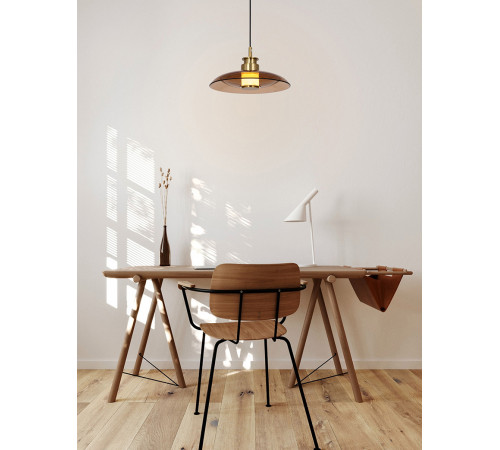 Подвесной светильник Delight Collection 8665P/L gold/amber Подвесной светильник Delight Collection 8665P/L gold/amber