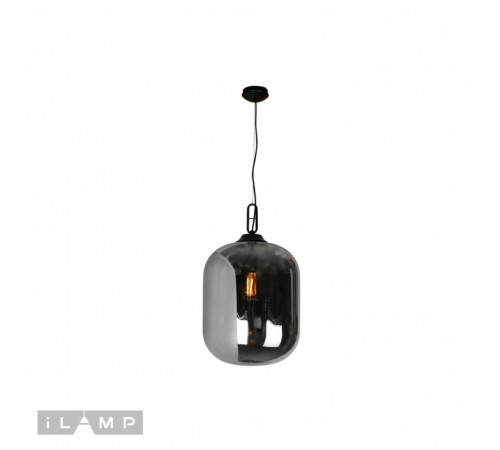 Подвесной светильник iLamp Mono 8792L/1P GR+BK Подвесной светильник iLamp Mono 8792L/1P GR+BK