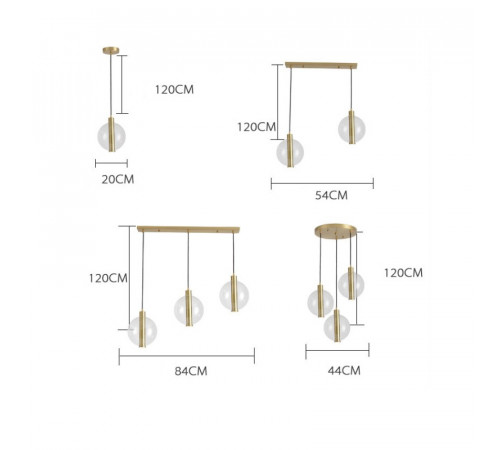 Подвесной светильник ImperiumLoft Center 140600-26 Подвесной светильник ImperiumLoft Center 140600-26