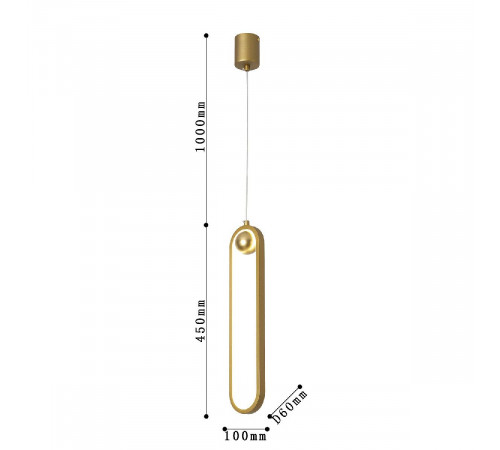 Подвесной светильник F-Promo Altus 4221-1P Подвесной светильник F-Promo Altus 4221-1P