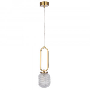 Подвесной светильник Crystal Lux CAROLINA SP1 V2 BRASS