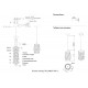 Подвесной светильник Crystal Lux ROLANDO SP1.2 CHRONE