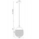 Подвесной светильник Maytoni Lune P072PL-L5W3K