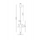 Подвесной светильник Maytoni Sound Wave MOD255PL-01B1