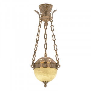 Подвесной светильник Bohemia Ivele Crystal 71000P/20AZ GW Rose Y8