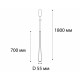 Подвесной светильник Italline IT03-1428 black