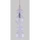 Подвесной светильник Crystal Lux Iris SP1 A Transparent