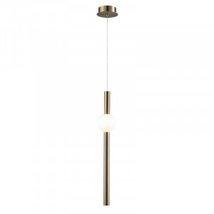 Подвесной светодиодный светильник Lumien Hall Greniya LH8023/1PA-GD-WT
