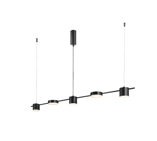 Подвесной светильник Crystal Lux Tristan TRISTAN SP5 L1200 BLACK Подвесной светильник Crystal Lux Tristan TRISTAN SP5 L1200 BLACK