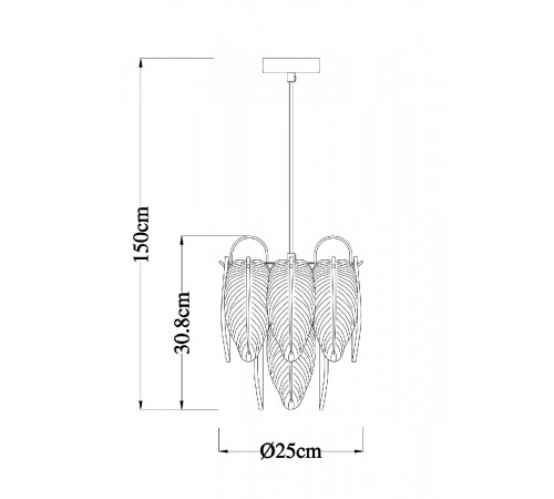 Подвесной светильник Arte Lamp Evie A4052SP-1SG Подвесной светильник Arte Lamp Evie A4052SP-1SG