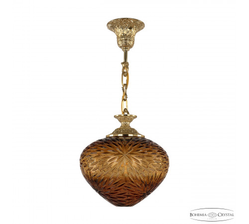 Подвесной светильник Bohemia Ivele Crystal 7003P/23 G Amber/H-1A Подвесной светильник Bohemia Ivele Crystal 7003P/23 G Amber/H-1A