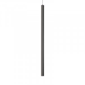 Подвесной светодиодный светильник Ideal Lux Ultrathin SP1 Big Square Nero 194196