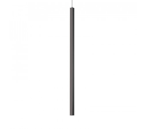 Подвесной светодиодный светильник Ideal Lux Ultrathin SP1 Big Square Nero 194196